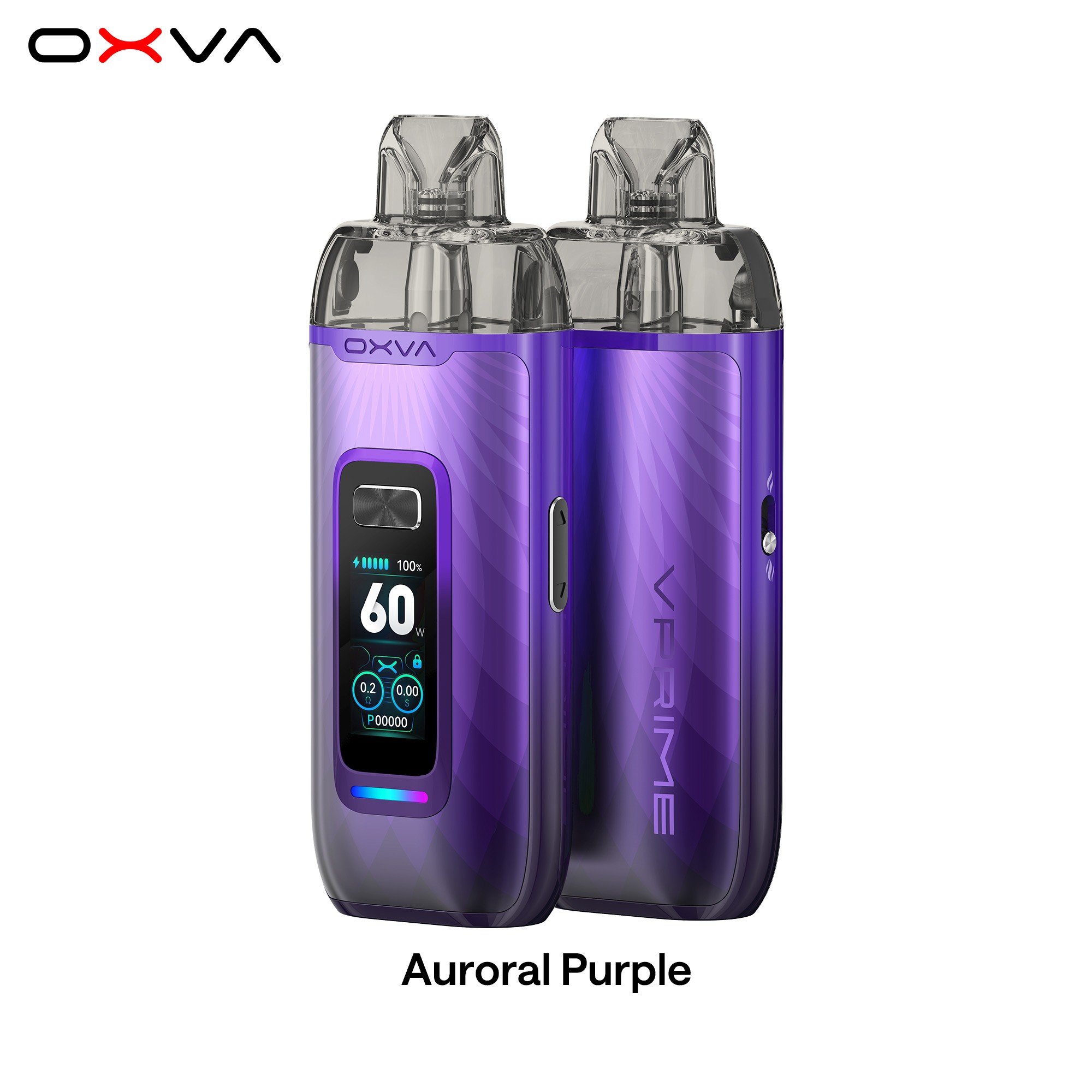 VPRIME by Oxva Pod Vape Kit Auroral Purple