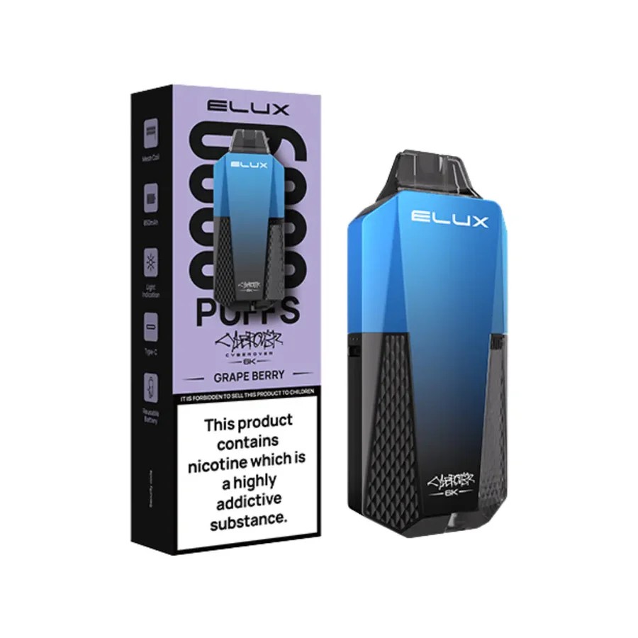 Elux Cyberover 6K Prefilled Pod Vape Kit