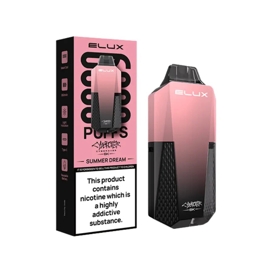Elux Cyberover 6K Prefilled Pod Vape Kit