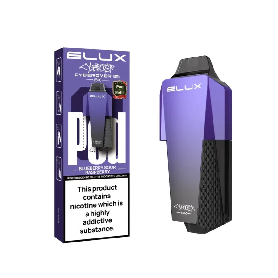 Elux Cyberover 6K Replaceable Pods