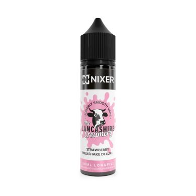 Strawberry Milkshake Deluxe The Lancashire Creamery Longfill by NIXER
