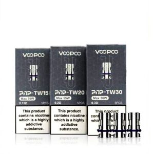 Voopoo PNP TW replacement colis 5 pack