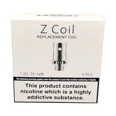 INNOKIN Z COIL 5 PACK 1.2ohm -10-14w