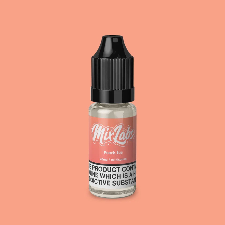 Peach Ice Mix Labs Nic Salts