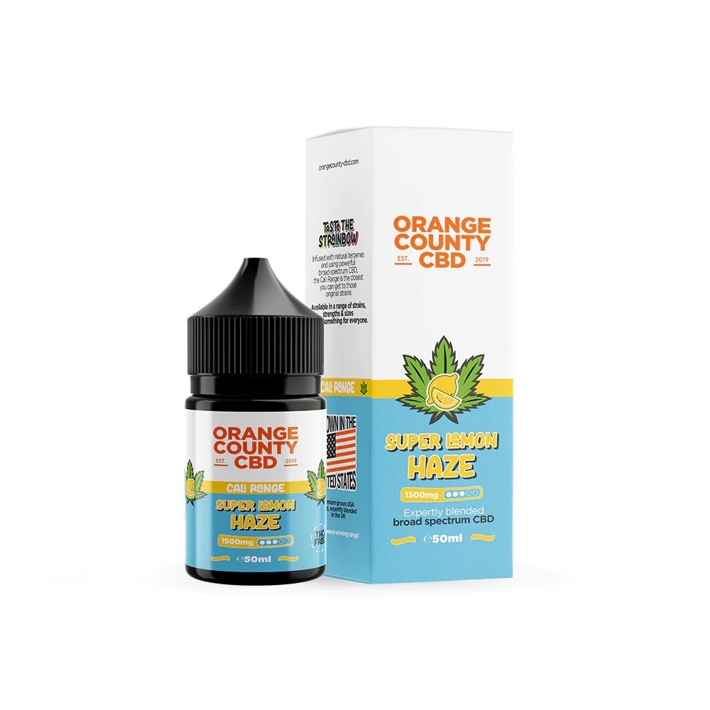 Super Lemon Haze CBD E-Liquid (50ml) 1500mg by Orange County CBD