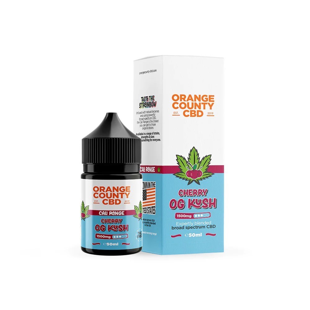 Cherry OG kush CBD E-Liquid (50ml) 1500mg by Orange County CBD