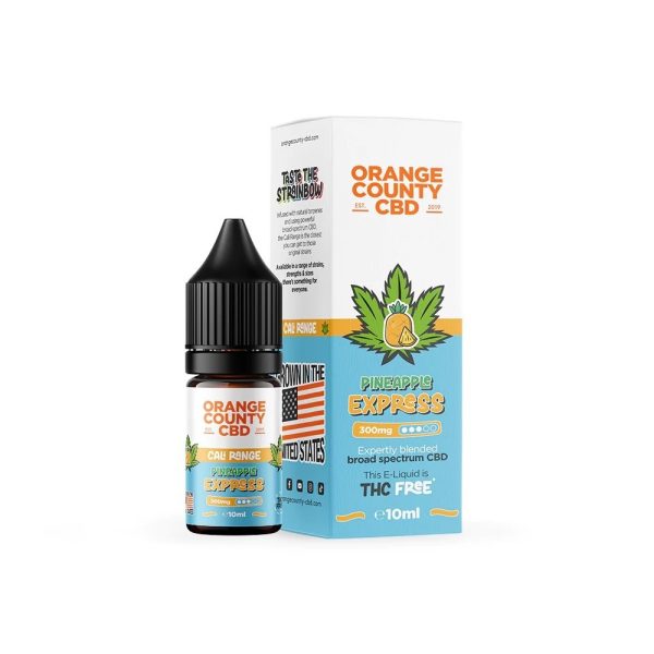 Pineapple Express CBD E-Liquid (10ml) 300mg by Orange County