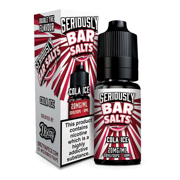 Cola Ice - Doozy - Seriously Bar Salts - Nic Salt - 10ml