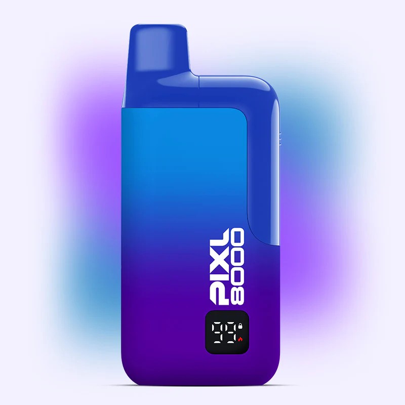 Pixl 8000 Vape Kit 20mg Blueberry Raspberry