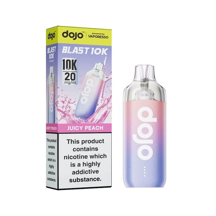DOJO BLAST 10K Pod Kit Powered by Vaporesso Juicy Peach