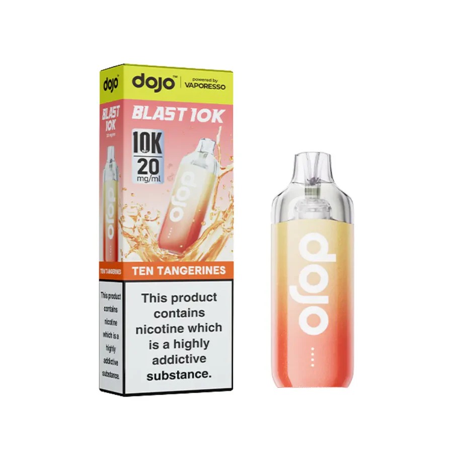 DOJO BLAST 10K Pod Kit Powered by Vaporesso Ten Tangerine