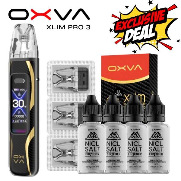 Oxva Xlim Pro 3 Bundle Deal