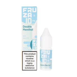Double Menthol FRUZA Nic Salts